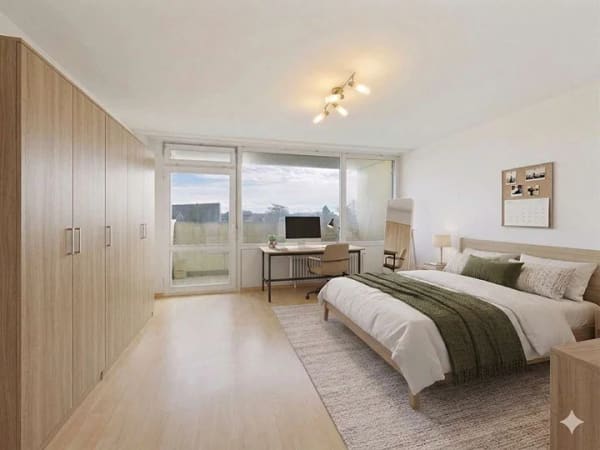 Immobilie in Durmersheim - Sofort bezugsfrei - Großzügige 3-Zimmer Wohnung mit mehreren Balkonen! - Bild 4