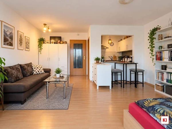 Immobilie in Buchdorf - Charmante Dachgeschosswohnung mit herrlichem Blick ins Grüne! - Bild 4