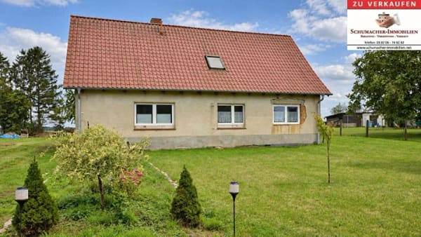 Immobilie in Halenbeck-Rohlsdorf - Einfamilienhaus nahe Güstrow - Platz für große Pläne!!! - Bild 0
