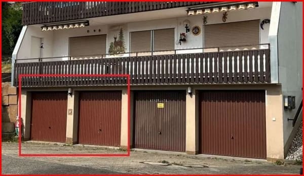 Immobilie in Herrischried - Maisonette-Wohnung mit zwei Balkonen und Garagen - Bild 1