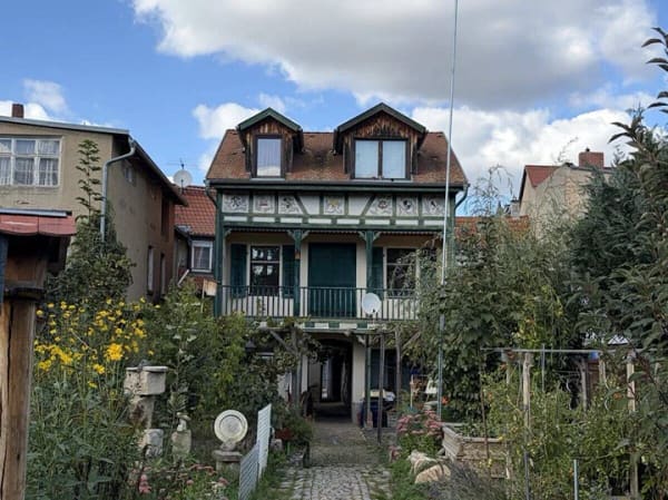 Immobilie in Naumburg (Saale) - Altbau - Fachwerk u. Charme, nur 725€/m² in Naumburgs Altstadt,  idyllischer Garten u. Stellplätze - Bild 0