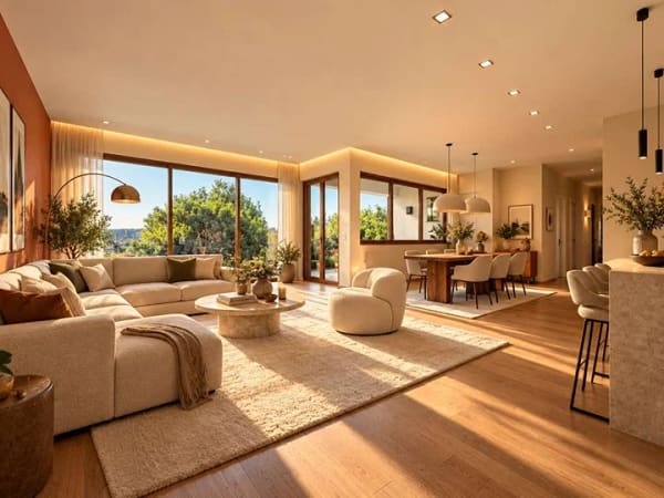 Immobilie in Struppen - Neuwertiger, barrierearmer Bungalow mit Talblick bis zur Bastei – 945 m² Grundstück bei Pirna - Bild 2