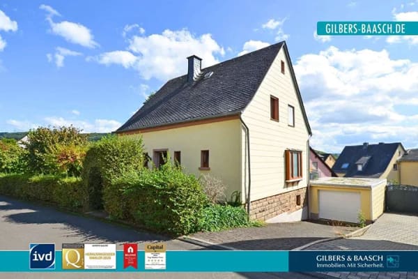 Immobilie in Schweich - Schweich: freistehendes Einfamilienhaus, Garage und großer Garten in familienfreundlichem Umfeld - Bild 0