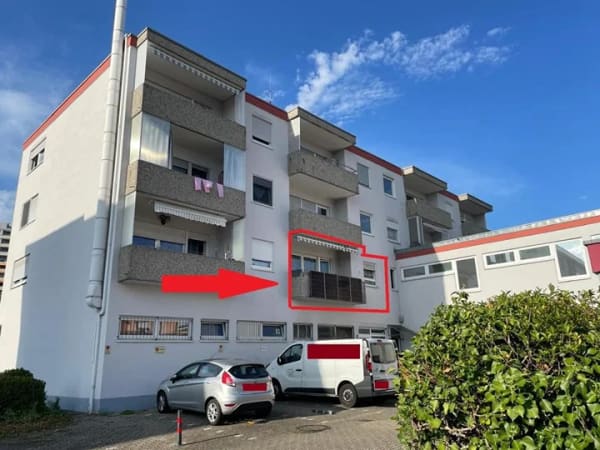 Immobilie in Weil am Rhein - Etagenwohnung in Weil am Rhein - Bild 1