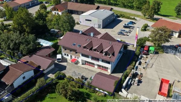 Immobilie in Obergünzburg - Attraktives Wohn- und Geschäftshaus + Grundstück mit Entwicklungspotenzial in Obergünzburg, Allgäu! - Bild 3