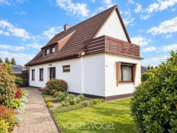 Immobilie in Oyten - Oyten: Viel Platz für Familie und Ideen – Einfamilienhaus mit großem Garten & Garage - Bild 0