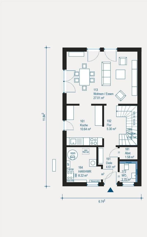 Immobilie in Elchesheim-Illingen - Double 7 - Stilvolles Wohnen mit durchdachter Architektur und moderner Ausstattung - Bild 3
