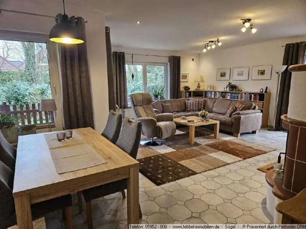 Immobilie in Sögel - Winkelbungalow in ruhiger Lage von Sögel! Wohnen mit Privatsphäre! - Bild 3