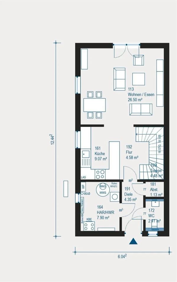 Immobilie in Iffezheim - Double 7 Doppelhaus - Funktionalität trifft modernes Wohnen - Bild 2