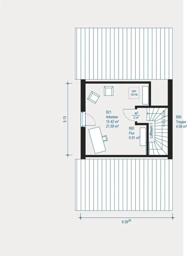 Immobilie in Iffezheim - Double 7 Doppelhaus - Funktionalität trifft modernes Wohnen - Bild 4