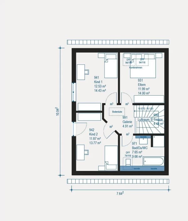 Immobilie in Steinmauern - Double 10 - Elegant geplantes Doppelhaus mit großzügigem Wohnkomfort - Bild 3