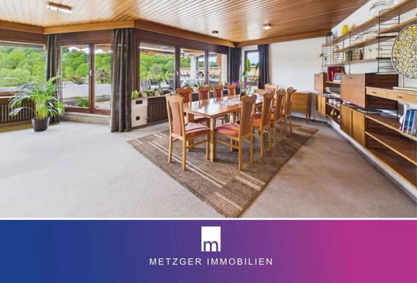 Immobilie in Denkendorf - Modernes Wohnkonzept & Weitblick ins Grüne. EFH in Sackgasse mit Einliegerwhg, Dachterrasse & Garten - Bild 0
