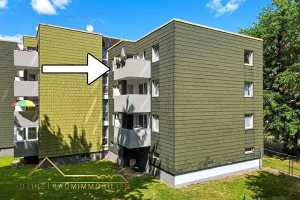 Immobilie in Minden - Wohnen mit Weitblick: Gepflegte ETW mit Südwestbalkon und ca. 9 % Renditepotenzial - Bild 4
