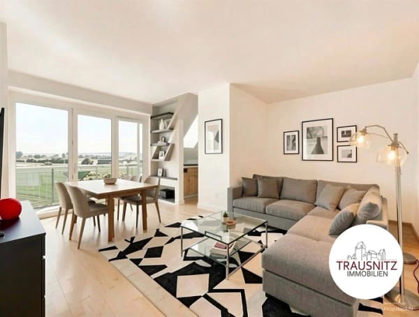 Immobilie in Ergolding - Ausblick mit Weitblick: Charmante 2-Zimmer-Wohnung mit Balkon und Feldblick - Bild 0