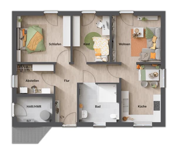 Immobilie in Serrig - Haus massiv gebaut, Preis schlüsselfertig inkl. Grundstück - Bild 2