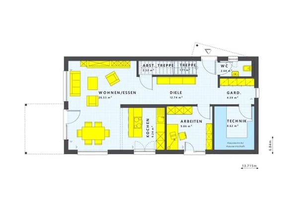 Immobilie in Rehe - LivingHaus - Dein individuell geplantes Traumhaus in Rehe ,SUN 156 - Bild 1