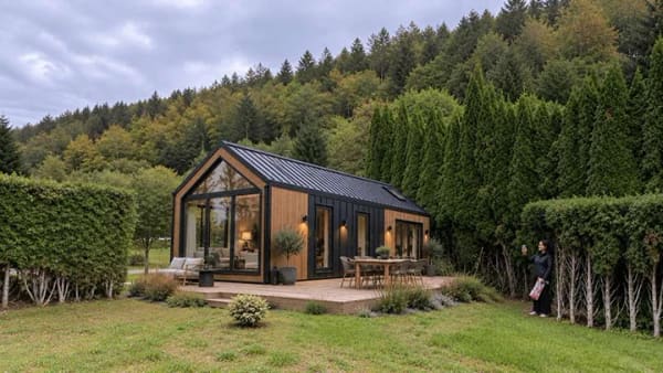 Immobilie in Höfen an der Enz - CHALET IM SCHWARZWALD: IAB & Airbnb inkl. Infrastruktur & Erschließung "RESIDENCE" - Bild 0