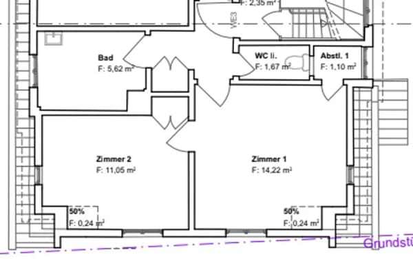 Immobilie in Stuttgart - Erstbezug nach Komplettsanierung! Moderne 2-Zimmer-Wohnung mit Tageslichtbad & Einbauküchen-Bereich - Bild 0