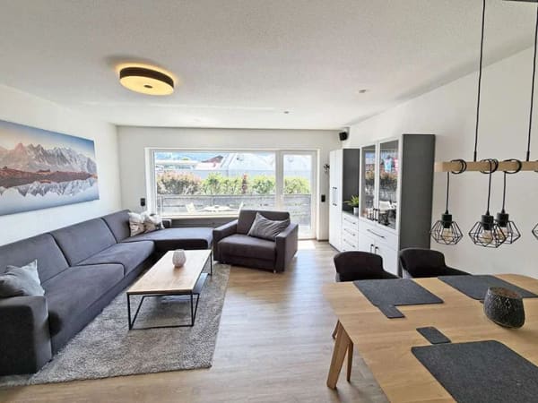 Immobilie in Oberstdorf - Gepflegtes Apartment mit Balkon und Bergblick - Bild 1
