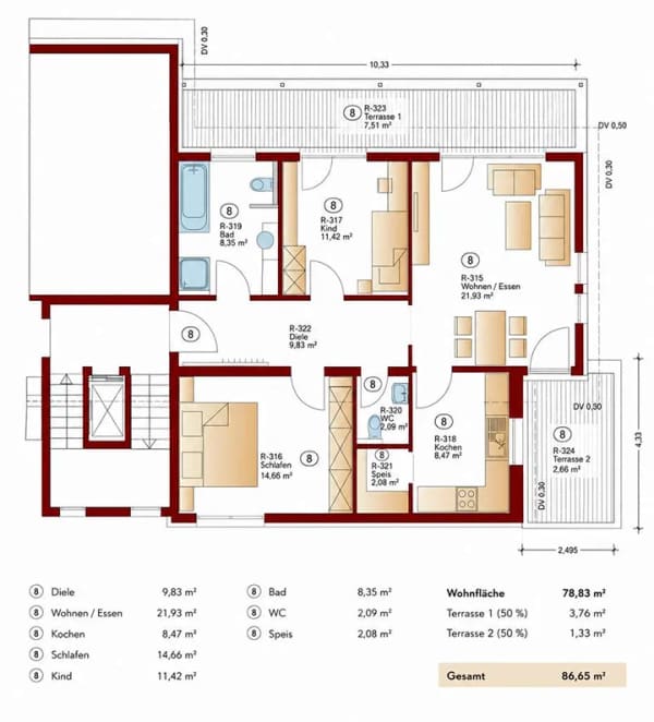 Immobilie in Hüttlingen - Exklusives Penthouse in Hüttlingen - Bild 0