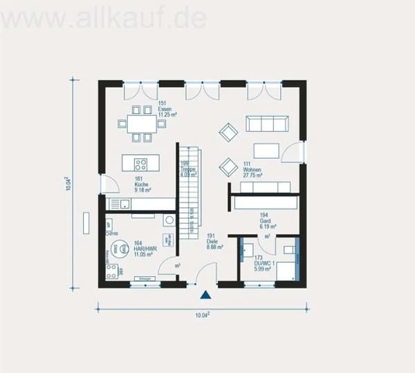 Immobilie in Hitzhofen - Individuelle Traumhäuser - Flexibles Wohnen mit allkauf Fertighäusern - Bild 1