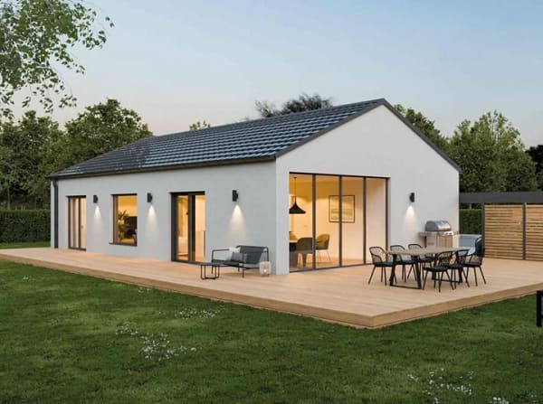 Immobilie in Steina - Individueller Fertighaus-Bungalow mit 4 Zimmern in Steina - Bild 0