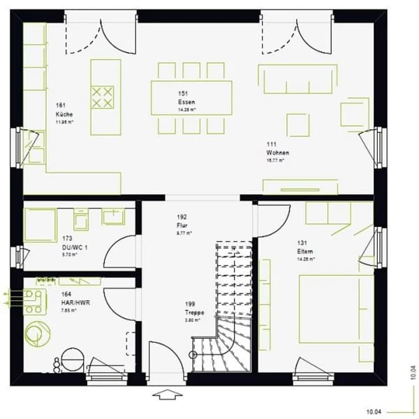Immobilie in Bornheim - Neubau inkl. Grundstück - Modernes Einfamilienhaus mit ca. 149 m² - Bild 3