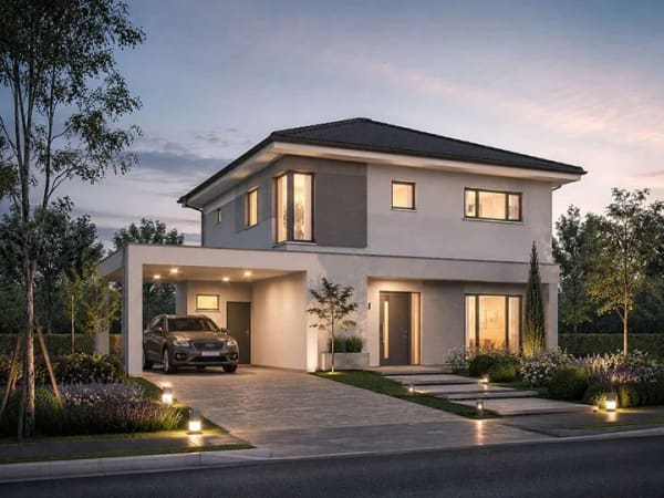 Immobilie in Kelsterbach - Moderne Stadtvilla - Grundstück im Preis inbegriffen - Bild 1