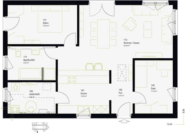 Immobilie in Gehlweiler - Bungalow mit Satteldach - Bild 4