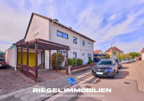 Immobilie in Dudenhofen - Sie hier? Wir auch! Mein neues Zuhause: Gepflegte Doppelhaushälfte mit Terrasse, Balkon & Garage - Bild 0