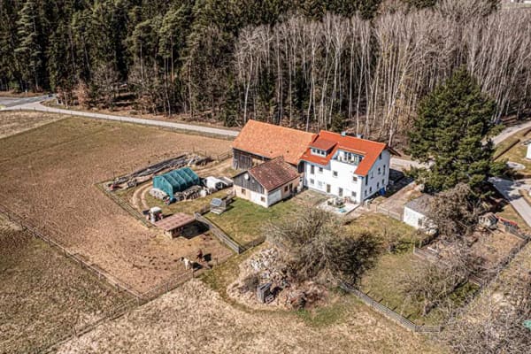 Immobilie in Treffelstein - 1,7ha - Fast Alleinlage - Mehrfamilienhaus mit 2 Wohnungen - Bild 1