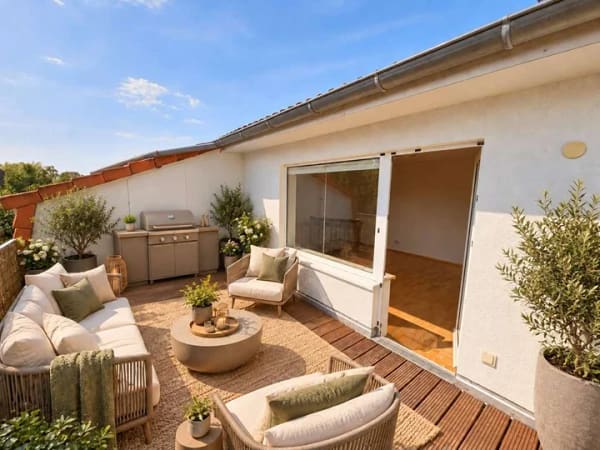 Immobilie in Dassow - Bezugsfreie 3-Zimmer-Maisonette mit großer Süd-Dachterrasse – Stellplatz inklusive - Bild 0