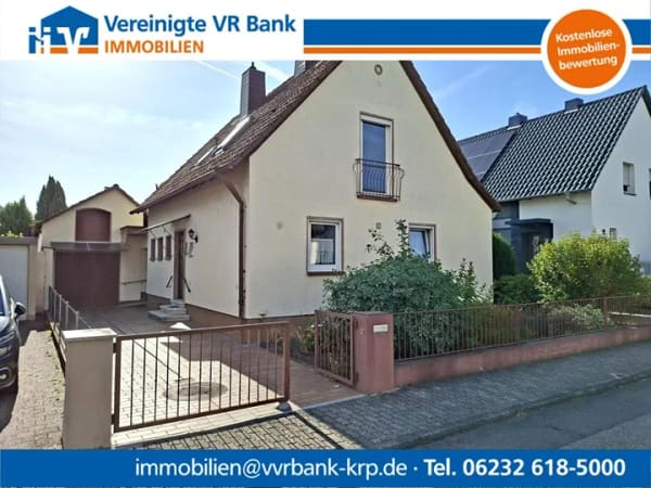 Immobilie in Römerberg - Einfamilienhaus freistehend in Römerberg - Bild 0