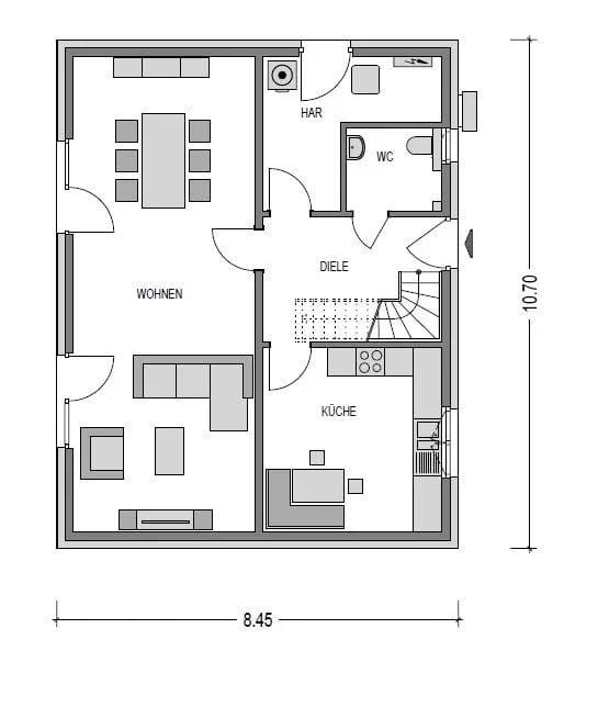 Immobilie in Gadebusch - Bauen ist wieder bezahlbar mit Bauzinsen ab 1 % und einer Heidenheim-Preisoffensive! Der Klassiker mit besonderen Extras! - Bild 2