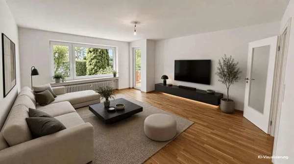 Immobilie in Neuried - Kernsanierte 3-Zi.-Whg | Direkt einziehen & wohlfühlen | Bei U3 Fürstenried West | Provisionsfrei - Bild 0
