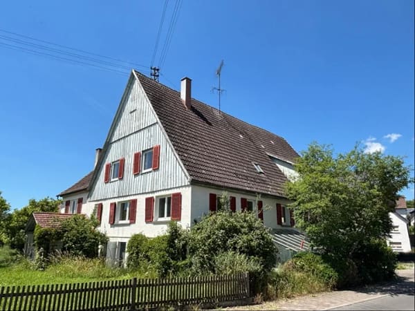 Immobilie in Obersontheim - Idyllisch gelegenes Bauernhaus in Unterfischach - Bild 0