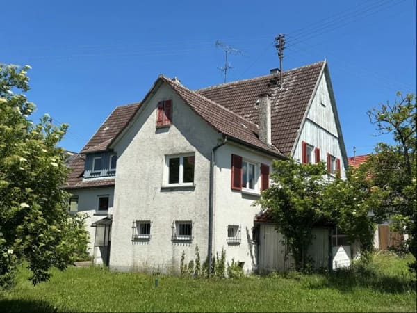 Immobilie in Obersontheim - Idyllisch gelegenes Bauernhaus in Unterfischach - Bild 4