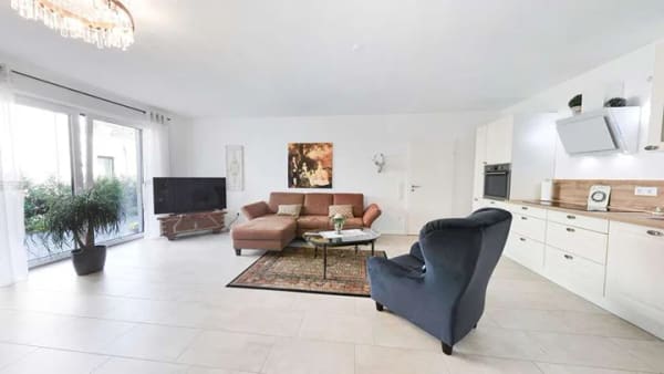 Immobilie in Dörpen - Neuwertige Erdgeschosswohnung mit Terrasse, Gartenfläche und moderner Gebäudetechnik in Dörpen - Bild 4