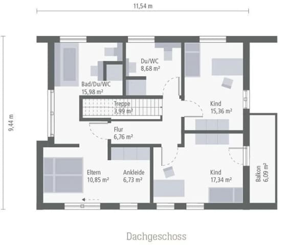 Immobilie in Bernhardswald - EIN HAUS MIT PULTDACH - INKLUSIVE SITZFENSTER XL! - Bild 2