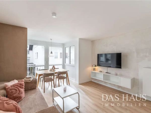 Immobilie in Sonthofen - Modernisierte 2-Zimmer-Stadtwohnung mit großzügiger Dachterrasse | Sonthofen Zentrum - Bild 3