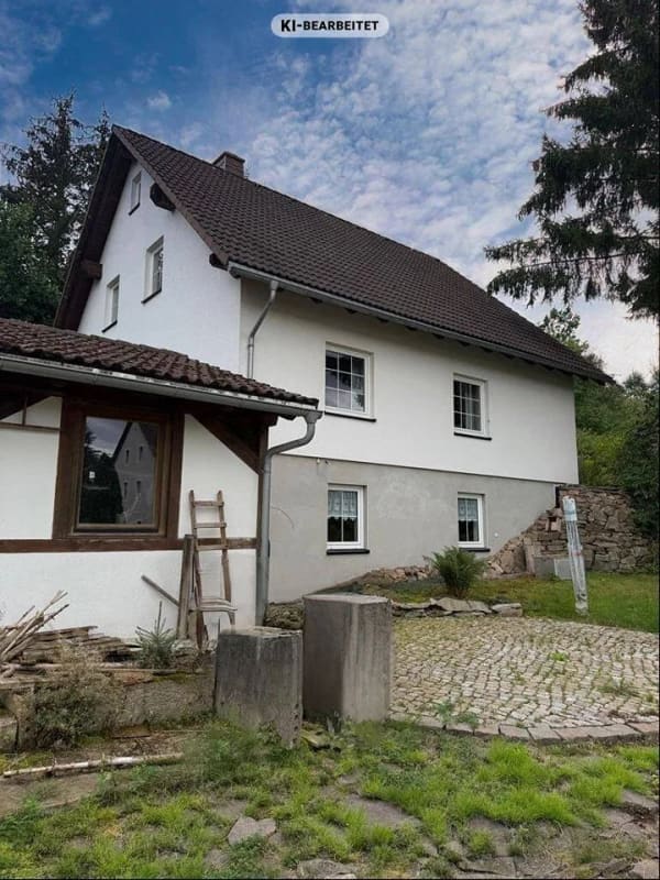Immobilie in Bobritzsch-Hilbersdorf - Familienhaus im Grünen! - Bild 1
