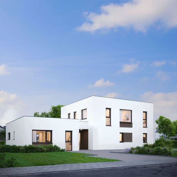 Immobilie in Großharthau - Elegante Stadtvilla ELK Duo 221: Modernes Wohndesign und kompromisslose Energieeffizienz in Großharthau - Bild 1