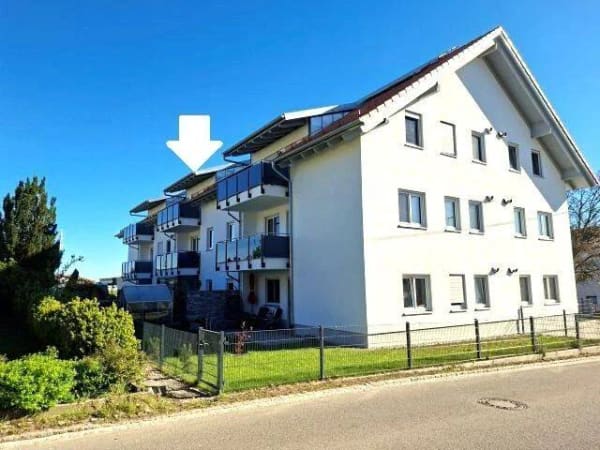 Immobilie in Oberschönegg - Absolut neuwertige 3-ZKB Wohnung im höchsten Effizienzhaus 40-Plus Standard | Mindelheimer Str. 35 in 87770 Dietershofen - Bild 0