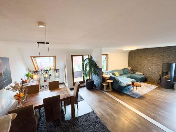 Immobilie in Neckartailfingen - Beeindruckende Maisonettewohnung mit tollem Ausblick - Bild 0