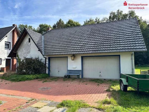 Immobilie in Menslage - Einfamilienhaus mit Wiese im Menslager Außenbereich - Bild 2