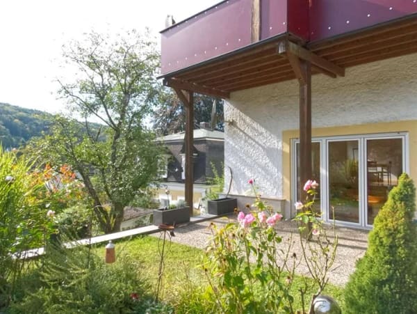 Immobilie in Wiesenttal - Provisionsfreie 3,5-Zimmer-Terrassenwohnung mit Einbauküche & Ausblick ins Grüne | Muggendorf - Bild 0