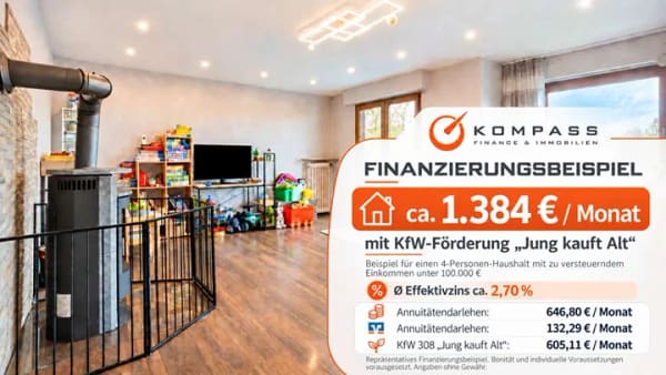 Immobilie in Hückeswagen - Modernisierte Doppelhaushälfte mit 143 m² Wohnfläche, 5 Zimmer, Garten, Garage und Weitblick - Bild 0
