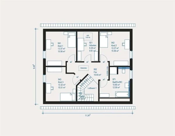 Immobilie in Burghaun - Burghaun: Home 12 DS - Großzügiger Familienraum mit Perspektive - Bild 2