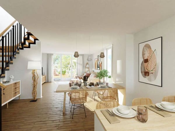 Immobilie in Effeltrich - KfW-40-NH (QNG) Reihenendhaus mit 122 m² Wohnfläche in Effeltrich | Sonder-AfA 5+5 % - Bild 2