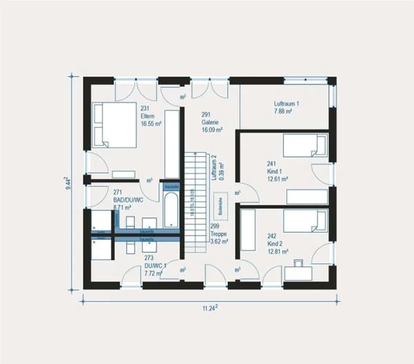 Immobilie in Hilders - Hilders-Wickers: City Villa 6 - Stadtvilla für Alltag und eigene Ideen - Bild 2